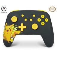 PowerA Wireless Controller for Nintendo Switch, Nintendo Switch OLED - Pikachu Ecstatic (Officially Licensed)