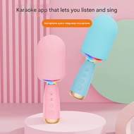 Family Party KTV Microphone Handheld Wireless Karaoke Microphone Kids Karaoke Microphone Speaker Bur