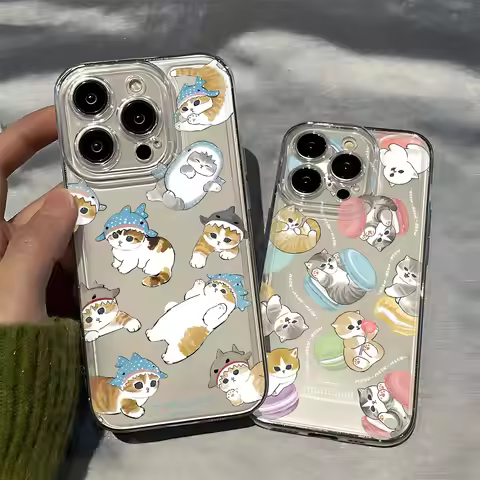 Cute Mofusands Phone Case For VIVO Y28 V30e Y75 Y03 Y36 Y100 Y17s Y76 Y22s Y16 Y50 Y21 Y20 V29 V23e 