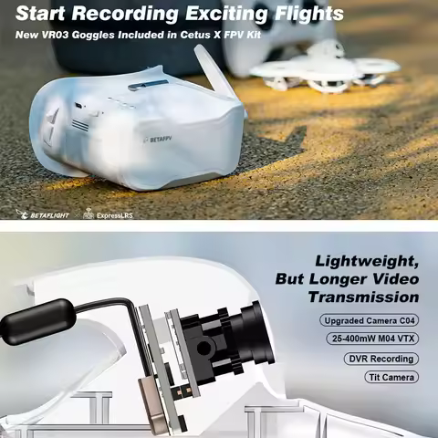 BETAFPV Cetus X FPV Kit Brushless Quadcopter