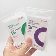 50 sheets Sleeves Photocard Popcorn Games Card Cover Case for Size 56x87, Suitable for idol cards, K