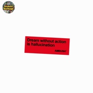 Ambush clothing brand stickers