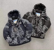 Last clearance 日本預訂 first down 戶外機能 腰果花 羽絨外套