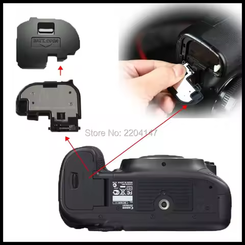 100% NEW Battery Cover Door For CANON EOS 6D Digital Camera Repair Part