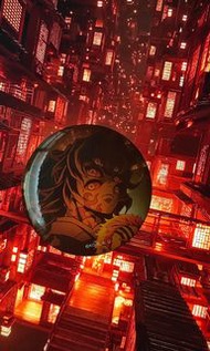 收鬼滅之刃黑死牟周邊