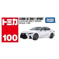 ANS99 188186 - TOMICA REGULAR 100 LEXUS IS 350 F SPORT WHITE 2 - DIECAST