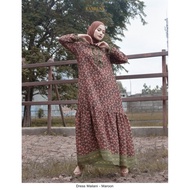 Gamis Dress Muslim Batik Mailani by Kamilaa Itang Yunasz