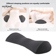 Adaptive Memory Foam Backrest Resilient Memory Foam Backrest Memory Foam Lumbar Support Pillow for Home Bed Pressure-relieving Waist Cushion