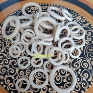 Wooden colored WoodenRing natural. Circle wooden Ring