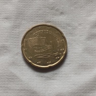 Coin Cyprus 20 cent EURO 2008