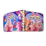 CXCE Men's Wallet Cartoon Princess Pink Barbie Ladies Wallet Short Wallet Wallet