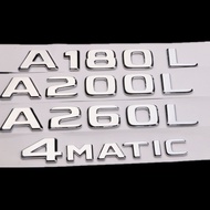 Mercedes-Benz A180 A200 A220 A250 A260L A45 Car Logo Word Logo Tail Logo Mercedes-Benz A200L Tail Lo