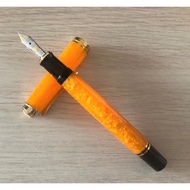 Special Edition Pelikan M600 Vibrant Orange Fountain Pen 14k Gold nib Rare