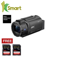 Sony FDR-AX43A AX43 ax43 4K Camcorder + Sandisk Extreme Pro 64GB x 2 (Sony Malaysia Warranty)