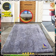 Plain Rasfur Fur Carpet 150x100x4.5cm / thick fur carpet / overall 4.5cm non-slip