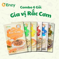 Combo Mix Flavor Sprinkled with Rice Without MSG for Baby Weaning - Enzy Food