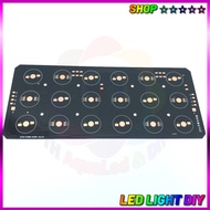 LED circuit 18 LED 4 channels White RGB 24 Volt, used for single led chips, RGB Luxeon