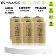 PALO Screwdriver Drill SC Battery 1.2V 2200mah Sub C Nickel Cadmium Rechargeable Battery