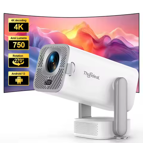4K Full HD Projector TD80 Pro Android Projector WiFi 3D 8W*2 Speaker Home Theater TD80Pro Portable B