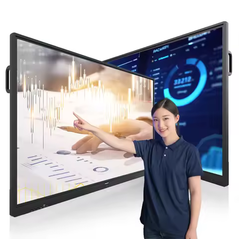 55 65 75 86 100 110 Inch All in One Touch Screen Tv Smart Board Electronic 20 Points Touch Screen In