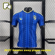【FC Jersey】Jersey Sweden away player version 26-27