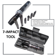 EMERISON Heavy Duty Drop Forged Impact Screwdriver Set w/ Case Repair and Maintenance Tools [ Pangta