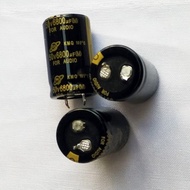 Elco 6800Uf 50V Speaker Aktif Huper Kapasitor Audio Capacitor 6800/50V