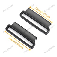 2pc Stainless Steel Connector Quick Release Metal Adapter Milanese Nylon Watch Band Connector 20mm t