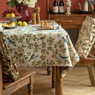 Hot Sale Tablecloth Decorative Cloth Tablecloth Tablecloth Pastoral Retro American Rectangular Oil P