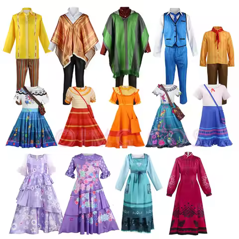 Encanto Cosplay Costume Adult Carnival Uniform Anime Halloween Party Costumes Women Game Cos Anime J