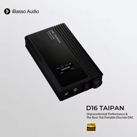 iBasso D16 TAIPAN 디코딩 헤드폰 앰프 통합형 머신 밸런스드 출력 DAC 데스크탑 사운드 카드