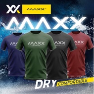 Maxx Plain Tee Maxx tshirt Badminton Jersey badminton baju sukan badminton apparels badminton team o