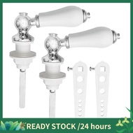 Ceramic for Bathroom Cistern Tank Lever, Universal Toilet Flush Handle Replacement,Cistern Lever