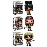 Funko Rocks: Pop Music Guns N Roses Collectors Set-Slash, Axl Rose, Duff Mckagan Action Figure