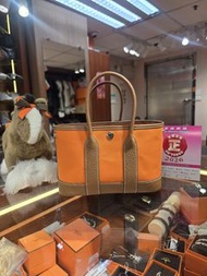 ✨門市現貨 無需預約✨ 💕歡迎截圖查詢💕 hermes mini Garden party gold with canvas