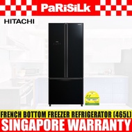 Hitachi R-WB560P9MS French Bottom Freezer Refrigerator (465L)