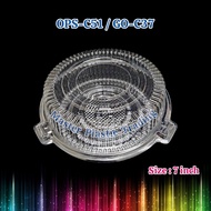 GO-C37 / OPS-C51 / 7" Round Cake Tray with Lock / Bekas Chiffon Kek 7 inchi  [ ±10pcs ]