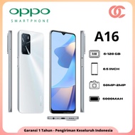 Unik Hp Oppo A16 Ram 4GB64GB 6GB128GB Fullset 6.52inch 5000mAh Murah