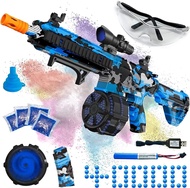 Electric Gel Ball Blaster, High Speed Automatic Splatter Ball Blaster with 40000+ and Goggles, JIFTO