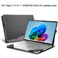 Laptop protective case suitable for 2025 Lenovo Yoga 7 2-in-1 16AKP10 portable PU leather case, Yoga