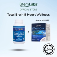 [Jakim Halal KKM] StemLabs Fish Oil Omega-3 1000mg (200 capsules) Exp: 06/2028 Minyak Ikan Omega-3