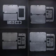 1Set Carbon Fiber Vinyl Skin Sticker Protector Accessories Replacement For 2DS 3DS XL LL New 2DS XL 