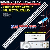 LG 49 INC LED TV BACKLIGHT 49UK6300 49LJ550 49UK6300PTE.ATIWLJD 49LJ550T-TA.ILLJD BL 9K 49UK 49LJ