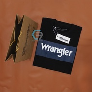 เสื้อยืดผู้ชาย Wrangler นำเข้า Wrangler USA เสื้อยืดนำเข้าสีดำ