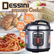 [READY STOK] DESSINI PREMIUM 6L ELECTRIC PRESSURE COOKER MULTI COOKER RICE COOKER