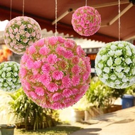 2pcs Artificial Boxwood Grass Balls, Simulated Garden Grass Balls, Flower Balls, 17 Cm, 6.7 Inches,