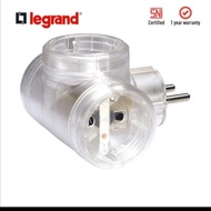 LEGRAND 3-HOLE T-PLUG ELECTRICAL PLUG EXTENSION SWITCH