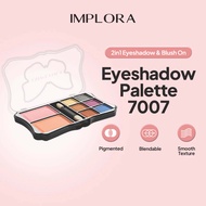 IMPLORA Eyeshadow Palette - Thesmokes (11 Color) | The Brights 7007 (8 Color) | Deluxe Make Up Kit 8