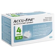Accu-Fine Insulin Pen Needle 胰島素注射針頭 32G 4mm (100針)