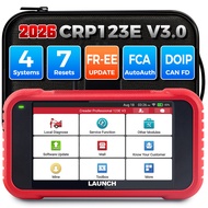 【2026 +7 Resets】LAUNCH CRP123E OBD2 สแกนเนอร์ 4 ระบบอ่านรหัสตรวจสอบเครื่องยนต์ ABS SRS AT พร้อมส่งน้